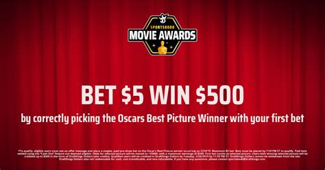 draftkings oscars odds